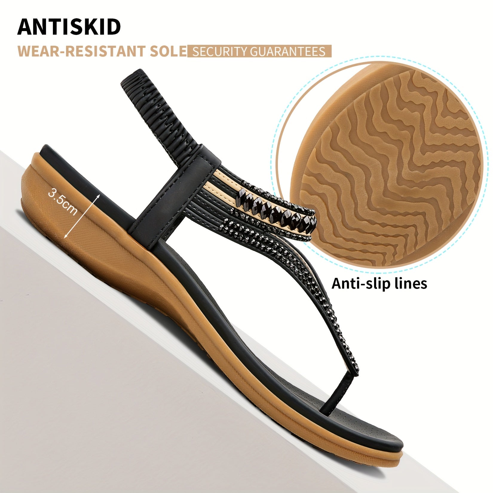 Women'S Sandals Flat Summer Shoes T-Strap Casual Dressy Sandals For Women Arch Support Slingback Sandals