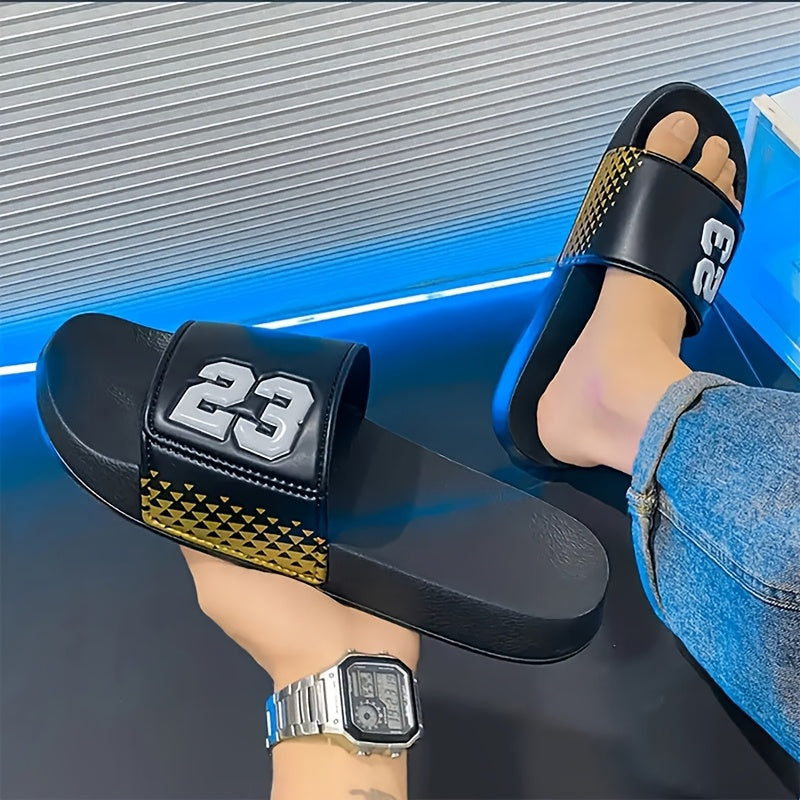 Men'S Slippers, New Summer Soft-Soled Bathroom Sandals, Indoor And Outdoor Non-Slip EVA Slippers, Outdoor Beach Flip-Flops.