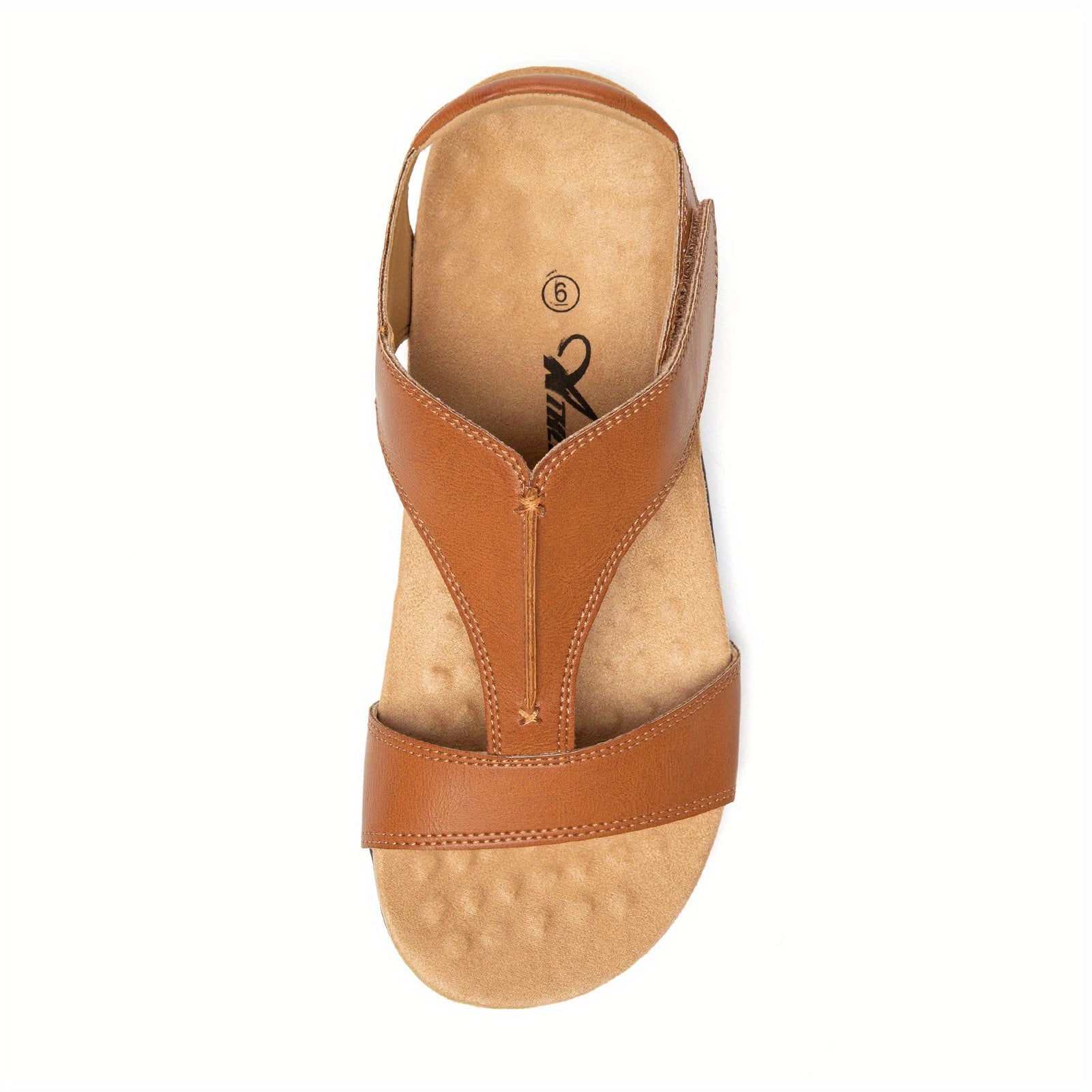 Women'S Orthopedic Arch Support Sandals Summer Comfortable Walking Flat Beach Sandals Casual Dressy
