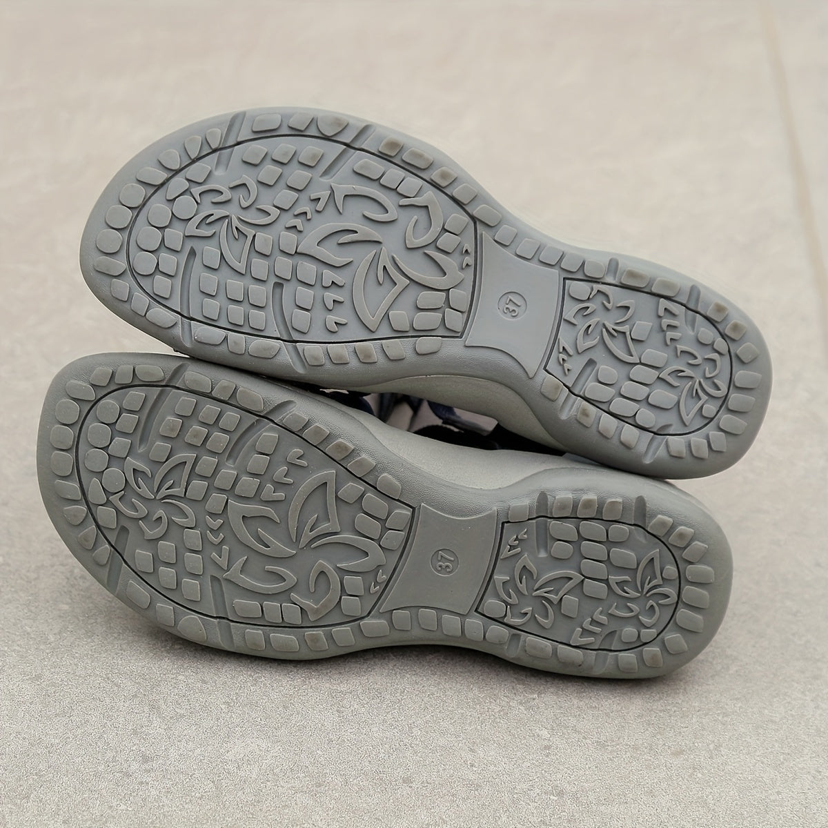 Women's Summer Breathable Lightweight Adjustable Straps Open-Toe Sandals with Soft TPR Sole & Ankle Bracelet - Casual Sporty Beach Shoes for Walking, Errands, Outings, Summer Footwear, Decorative Braided Detail, Cushioned Comfort Insole