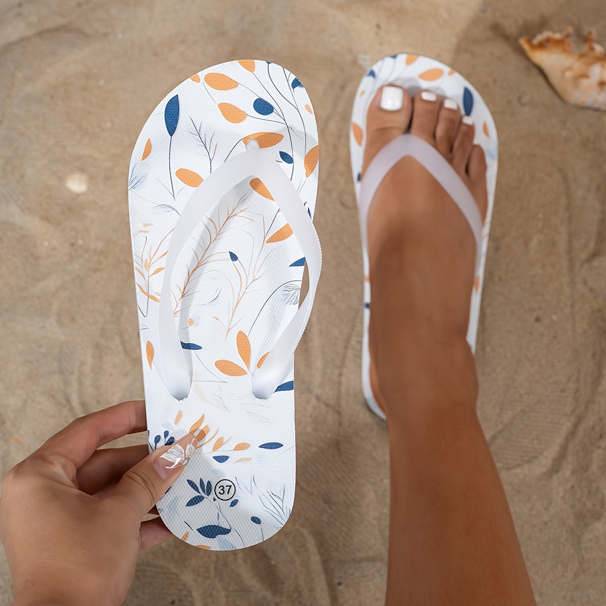 Women's Lightweight Slip-On Flip Flops - Quick-Dry Beach Sandals with Non-Slip Sole, Soft EVA Indoor/Outdoor Shoes for Pool, Bathroom, Vacation - Open-Toe Cushioned Footbed Slippers (Multi-Color Options) - Easy Hand Wash Care, Poolside Footwear,