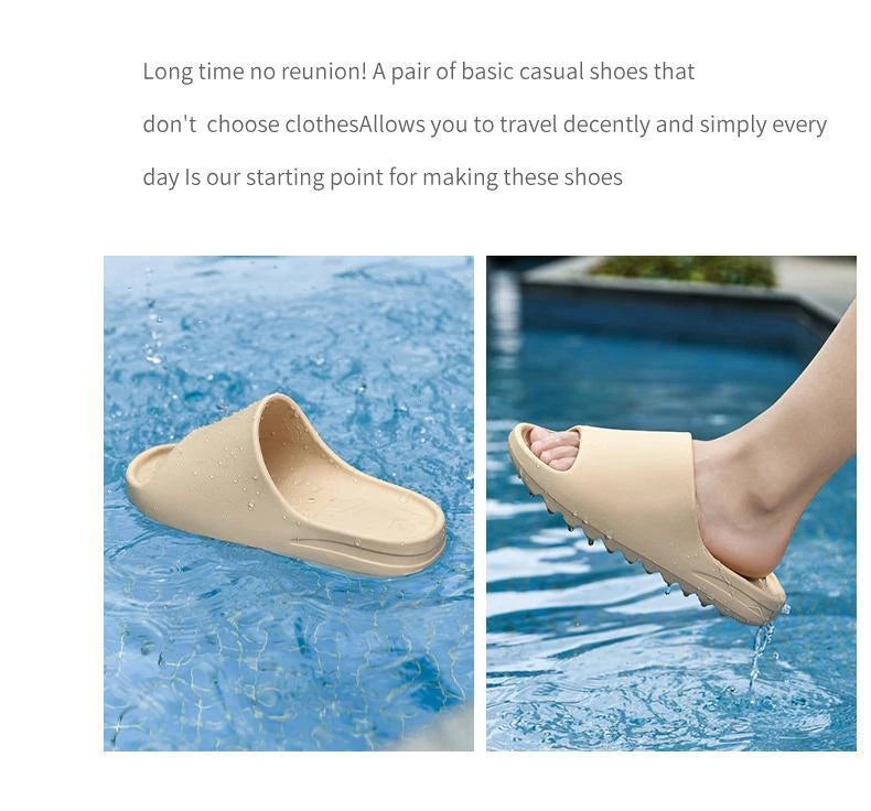 2025 Summer Men's YZY Slides Brand Men Women Slippers Orginal Slides Women Beach