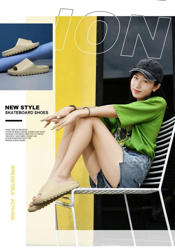 2025 Summer Men's YZY Slides Brand Men Women Slippers Orginal Slides Women Beach