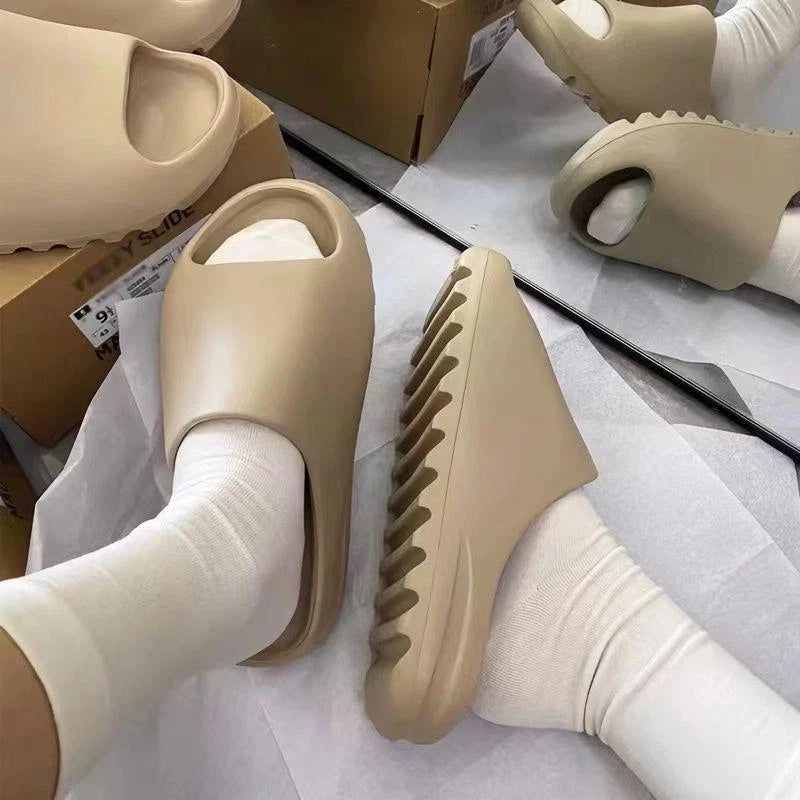 2025 Summer Men's YZY Slides Brand Men Women Slippers Orginal Slides Women Beach